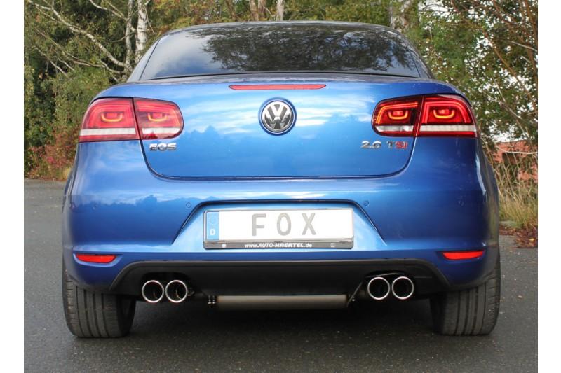 Fox Komplettanlage für Volkswagen (VW) Eos Facelift 2x ...