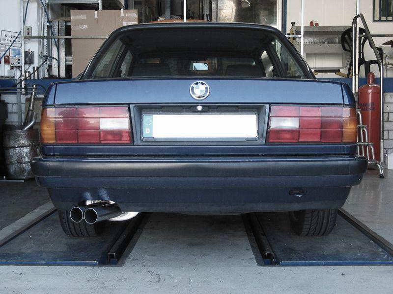 REUTER MOTORSPORT BMW E30 M3 2,3 und 2,5 on sale Edelstahl Sport Auspuff