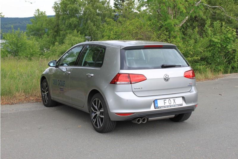 Fox Sportauspuff für Volkswagen (VW) Golf 7 für Starrachse