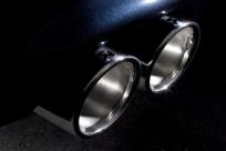 Akrapovic Rennsportanlage Mini R58 Coupe JCW für Mini R58 Coupe inkl. Downpipe mit Metallkat und Deleater 2x95mm Titan