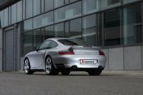 Akrapovic Rennsportanlage Titan Porsche 911 996 Turbo für Porsche 911 Typ 996 mit 400 cpsi Kat 