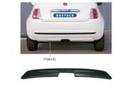 Bastuck Heckschürzenansatz ABS für Fiat 500 Typ 312 lackierfähig, mit Ausschnitt für Doppel-Endrohr Ausgang Mittig 