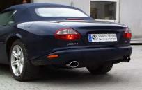 Fox Sportauspuff für Jaguar XK8 Cabrio Typ QDV 2x 1x115x85mm Typ 38