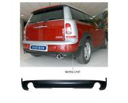 Bastuck Heckschürzenansatz ABS für Mini R55 (Clubman) Clubman lackierfähig, mit Ausschnitt für Einfach-Endrohr LH+RH (nicht für Facelift!) 