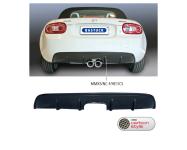 Bastuck Heckschürzenansatz ABS für Mazda MX-5 III (NC) Carbon-Style, mit Ausschnitt für Doppel-Endrohr Ausgang Mittig, nur für Facelift Modell 
