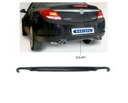 Bastuck Heckschürzenansatz ABS für Opel Insignia Stufenheck lackierfähig, mit Ausschnitt für 2x Doppel-Endrohr LH+RH 