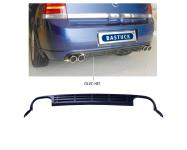 Bastuck Heckschürzenansatz ABS für Opel Vectra C lackierfähig, mit Ausschnitt für 2x Doppel-Endrohr LH+RH (nur passend für GTS Modelle und Fahrzeuge mit originalem Heckschürzeneinsatz) 
