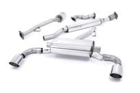 Milltek Rennsportanlage für Subaru BRZ Typ ZC ab Haupt-Kat, resonated 2x 1x115mm GT-115 Polished