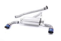 Milltek Rennsportanlage für Subaru BRZ Typ ZC 2x 1x115mm GT-115 Burnt Titanium