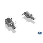 Fox Rennsportanlage für Subaru Legacy IV Station Wagon Typ BL,BP 2x 1x115x85mm Typ 44