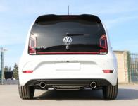 Fox Sportauspuff Endrohre anschraubbar für Volkswagen (VW) UP Facelift 2x 1x90mm Typ 25