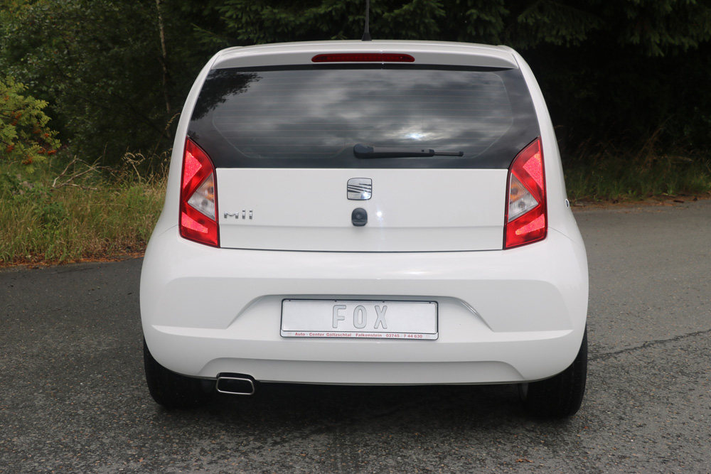 SEAT top MII OPF FMS ABGASANLAGE EDELSTAHL EG ABE SPORTAUSPUFF TÜV