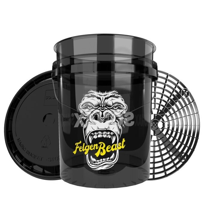Sonax Pflegeprodukte Grit Guard Eimer schwarz transparent 'FelgenBeast' für   