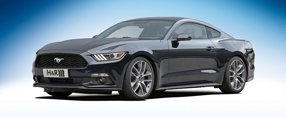 H&R Tieferlegungsfedern Sportfedernsätze für Ford Mustang VI Coupe Typ LAE nicht MagneRide