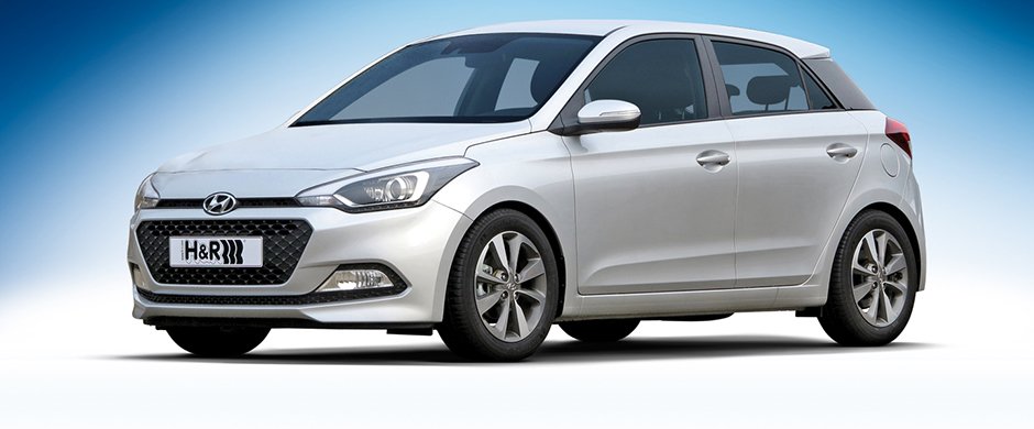 H&R Tieferlegungsfedern Sportfedernsätze für Hyundai i20 Typ GB 