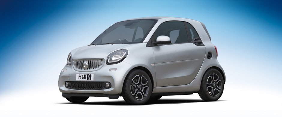 H&R Tieferlegungsfedern Sportfedernsätze für Smart Fortwo Coupe III (14-) (453) 