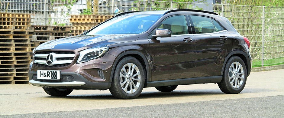 H&R Tieferlegungsfedern Sportfedernsätze für Mercedes GLA-Klasse Typ X156 