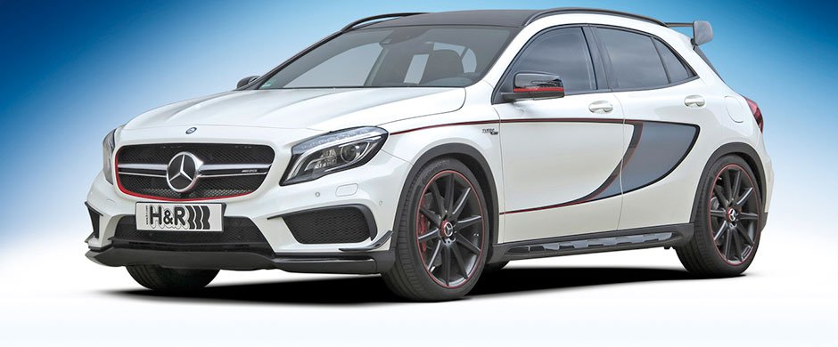 H&R Tieferlegungsfedern Sportfedernsätze für Mercedes GLA-Klasse Typ X156 