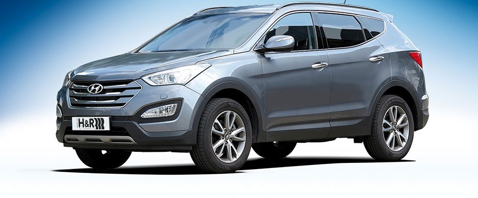 H&R Höherlegungsfedern  für Hyundai Santa Fé III Typ DM 