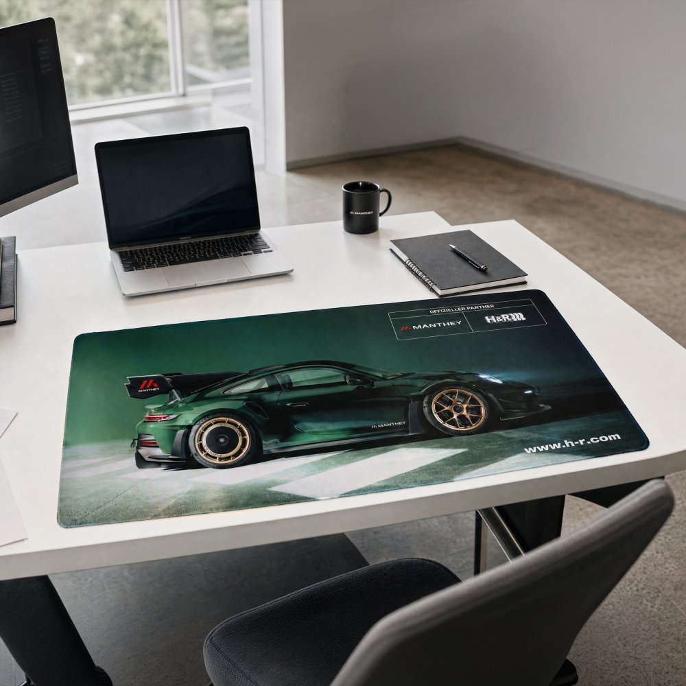 H&R Mousepad Mousepad Manthey Porsche 911 GT3 für   90×40 cm