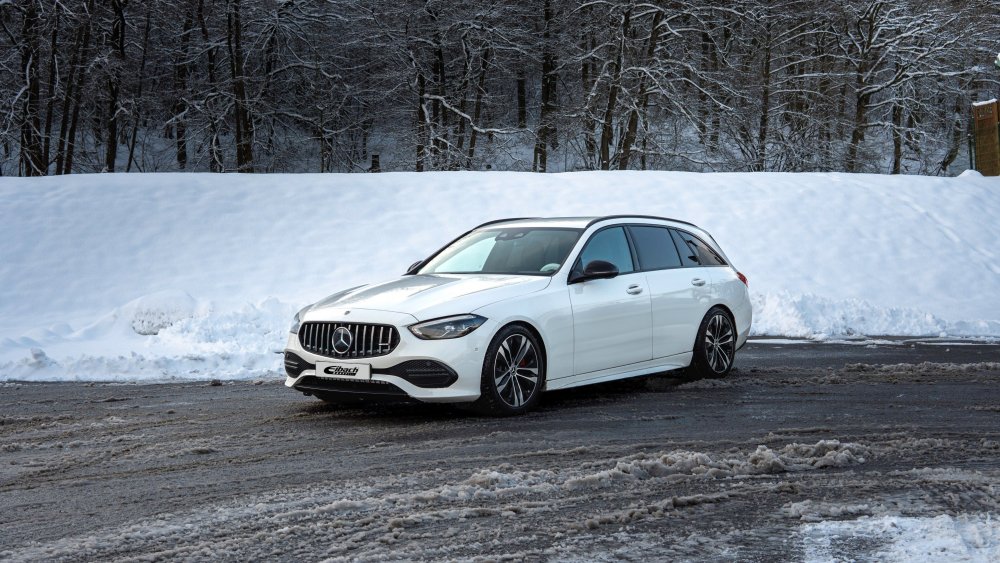 Eibach Tieferlegungsfedern Sportline für Mercedes C-Klasse Typ S206 Kombi ohne elektr. Dämpferregelung