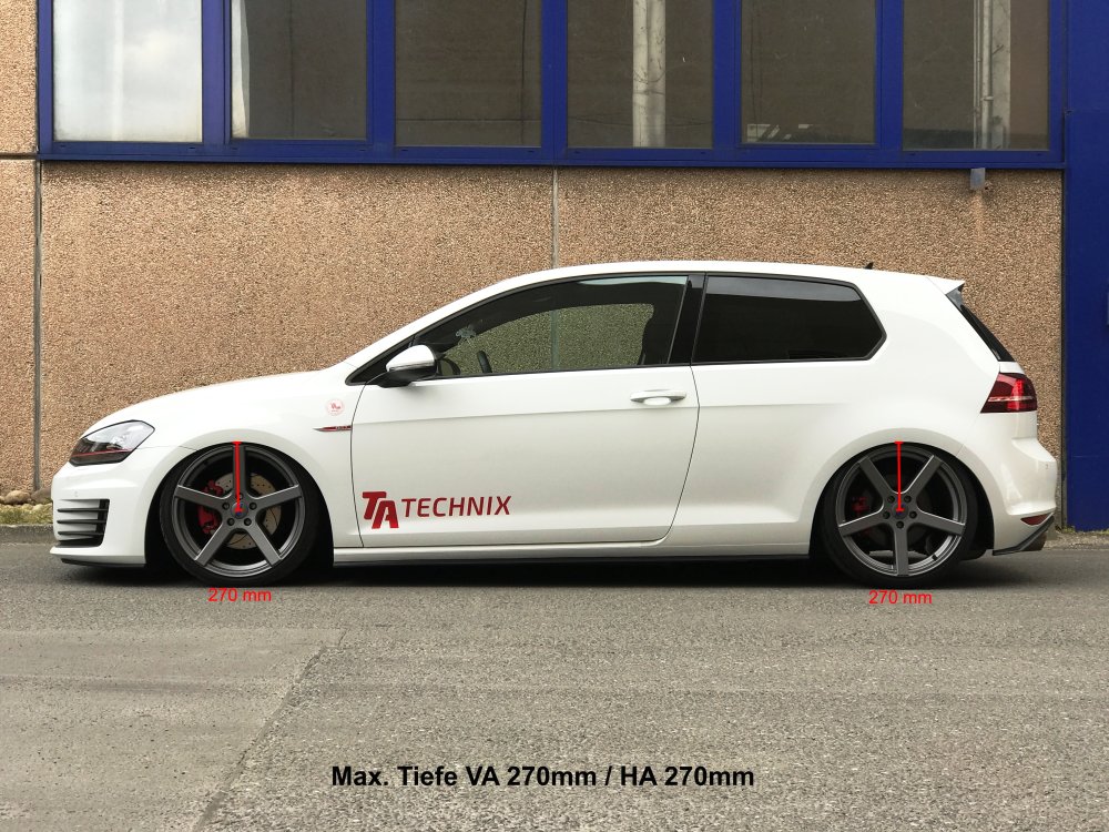 TA Technix Gewindefahrwerk Deep  für Volkswagen (VW) Golf 7 