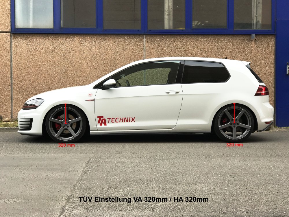TA Technix Gewindefahrwerk Deep  für Volkswagen (VW) Golf 7 