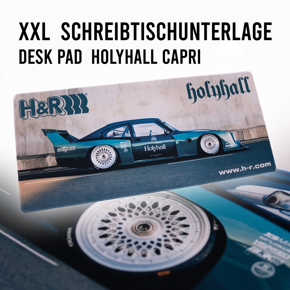 H&R Mousepad XXL Schreibtischunterlage HolyHall Capri für   90cm x 40cm.