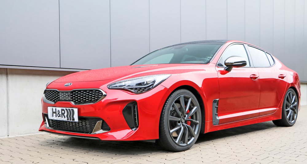 H&R Tieferlegungsfedern Sportfedernsätze für Kia Stinger Typ CK 