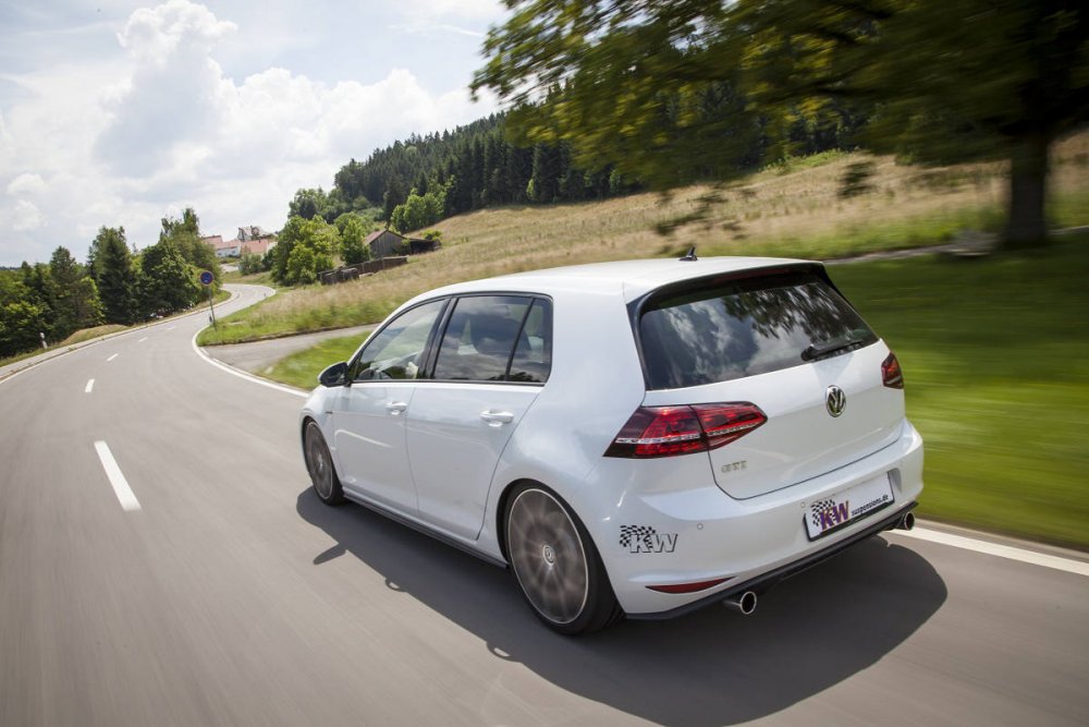 KW Tieferlegungsfedern ( Gewindefedern ) für Volkswagen (VW) Golf 7 Facelift 