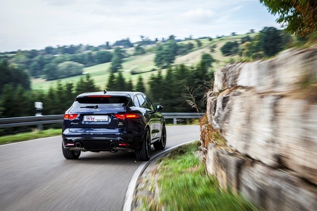 KW Tieferlegungsfedern ( Gewindefedern ) für Jaguar F-Pace Typ DC für Fzg. mit elektr. Dämpferregelung