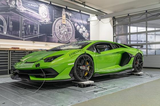 KW Gewindefahrwerk  V5 (mit Druck- & Zugstufendämpfung) für Lamborghini Aventador Coupe für elektr. Dämpferregelung