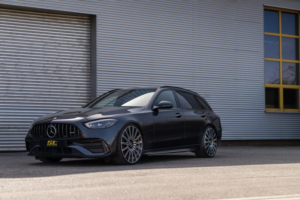 ST Gewindefedern für Mercedes C-Klasse Typ S206 Kombi ohne Luftfederung
