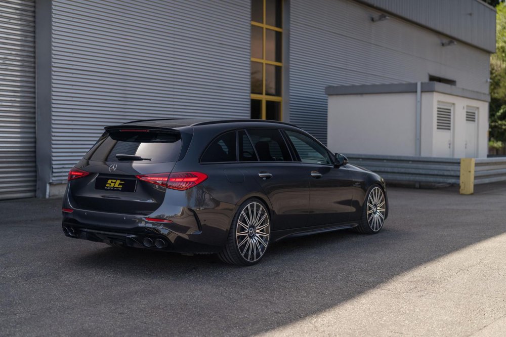 ST Gewindefedern für Mercedes C-Klasse Typ S206 Kombi ohne Luftfederung
