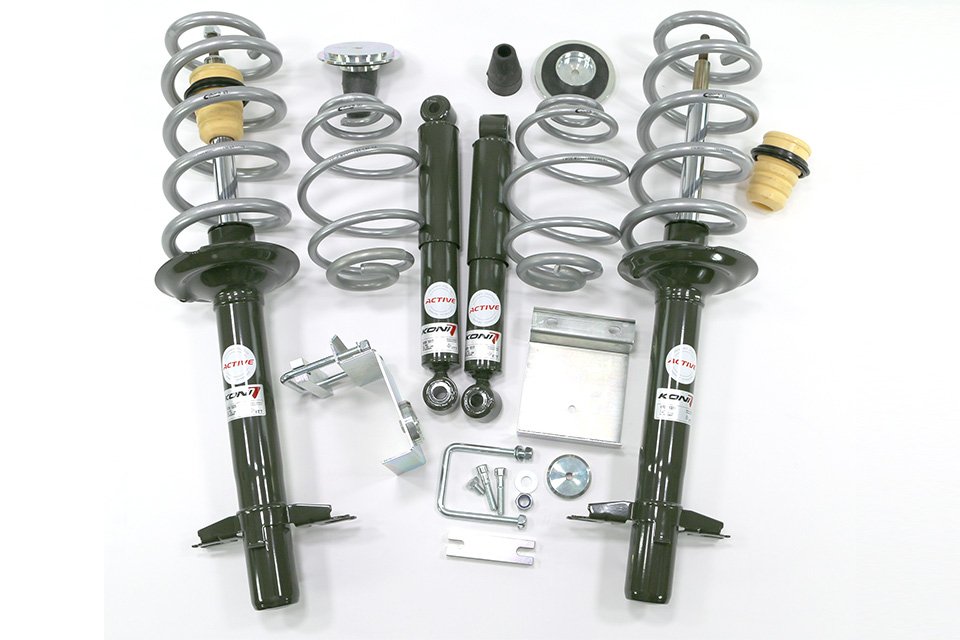 Twin Monotube Projekt Höherlegungsfahrwerk Twin-Monotube-Projekt-CSC für Citroen Jumper Typ Y HA-Dämpfer lange Version