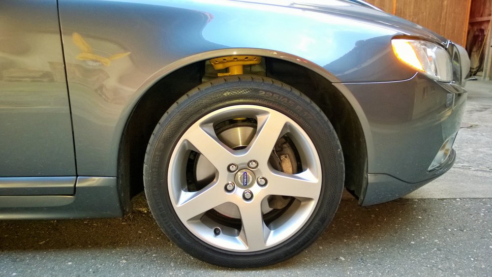 Koni Sportfahrwerk Sport Kit für Volvo V70 III Typ B ohne Niveauregulierung, Four-C