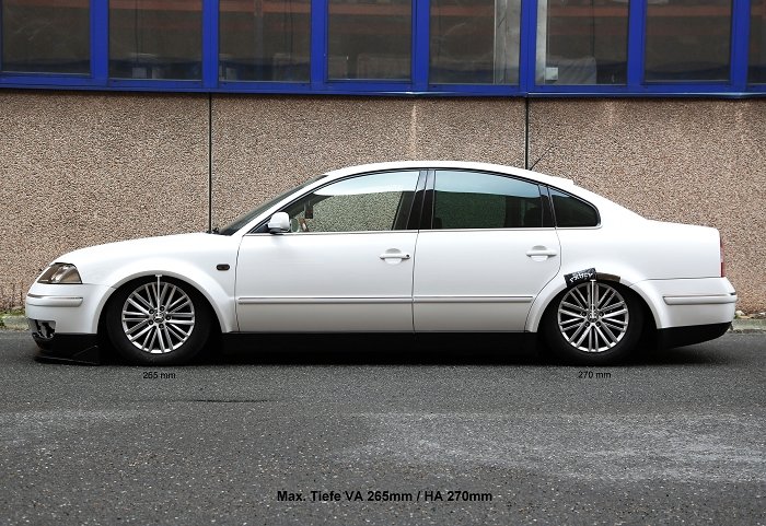 TA Technix Gewindefahrwerk Deep  für Volkswagen (VW) Passat 3BG Limousine 