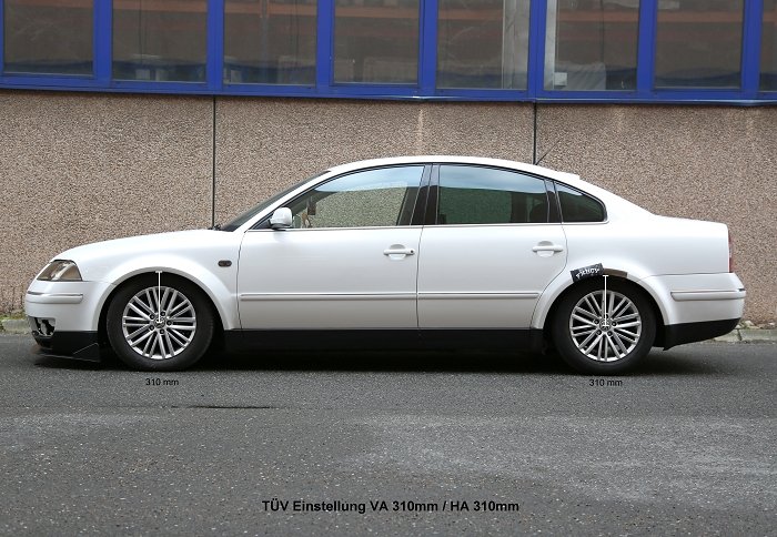 TA Technix Gewindefahrwerk Deep  für Volkswagen (VW) Passat 3BG Limousine 