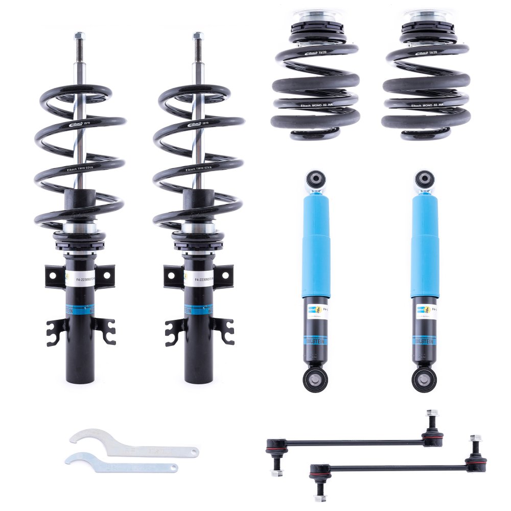 Bilstein Gewindefahrwerk B14 exklusiv KOMFORT für Volkswagen (VW) T6.1 California nur zylindrische Federbein-Klemmung