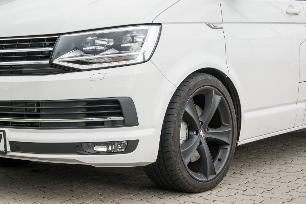 Bilstein Gewindefahrwerk B14 exklusiv für Volkswagen (VW) T6 Multivan nur zylindrische Federbein-Klemmung