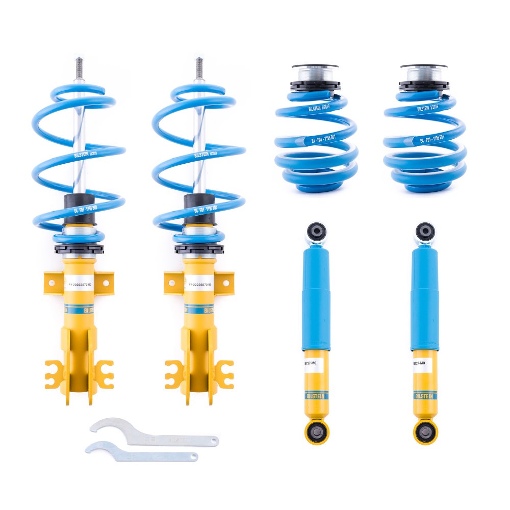 Bilstein Gewindefahrwerk B14 exklusiv für Volkswagen (VW) T5 Business inkl. Facelift, nur Schellen-Federbein-Klemmung