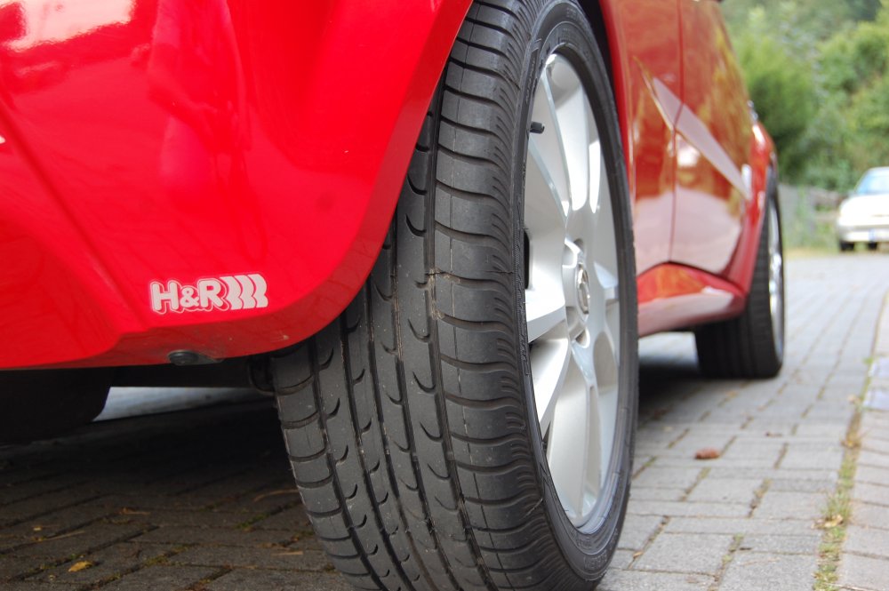 H&R Spurverbreiterung Trak+ DRA für Opel Tigra B TwinTop 