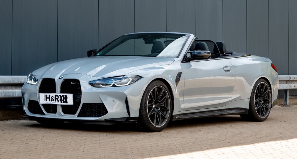 H&R Tieferlegungsfedern Sportfedernsätze für BMW M4 Typ G83 (Cabrio) 