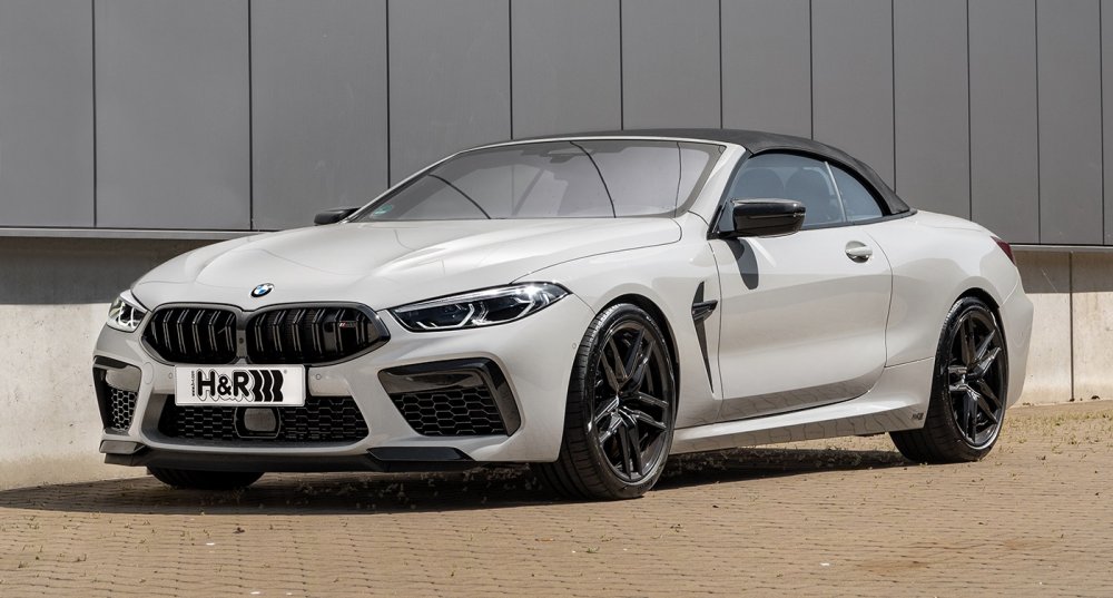 H&R Tieferlegungsfedern High Class Sportfedern für BMW M8 Typ F8CM (Cabrio) 
