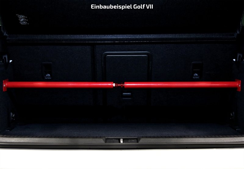 TA Technix Domstreben TA Technix Stahl-Domstrebe rot (pulverbeschichtet) hinten für Volkswagen (VW) Golf 4 Variant 