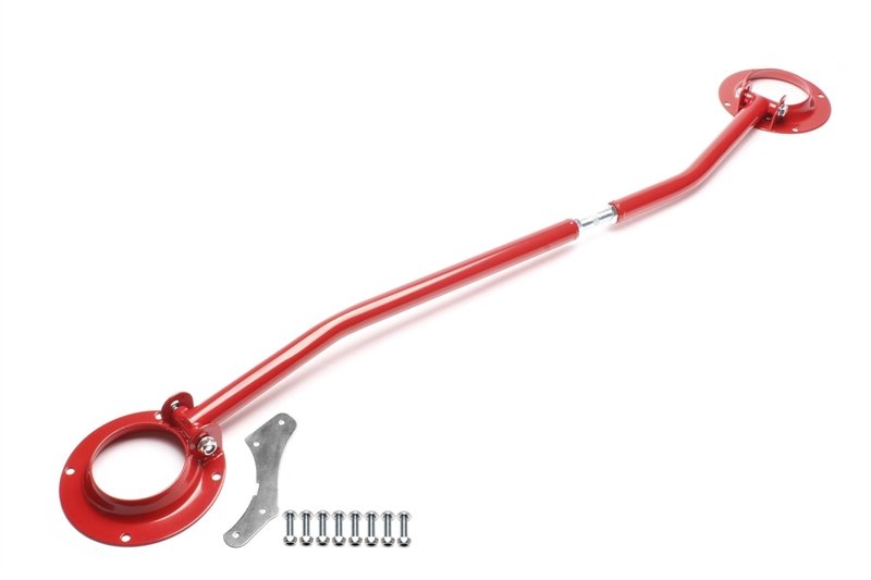 TA Technix Domstreben TA Technix Stahl-Domstrebe rot (pulverbeschichtet) vorne für Volkswagen (VW) Golf 2 