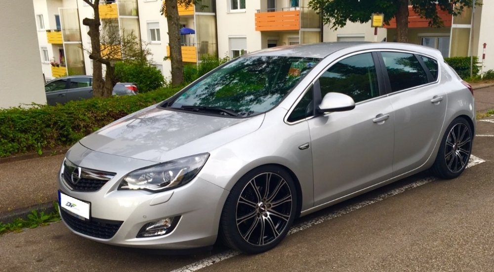 KW Gewindefahrwerk  V1 Inox (Edelstahl Federbeingehäuse) für Opel Astra J Typ P-J ohne FlexRide Fahrwerk