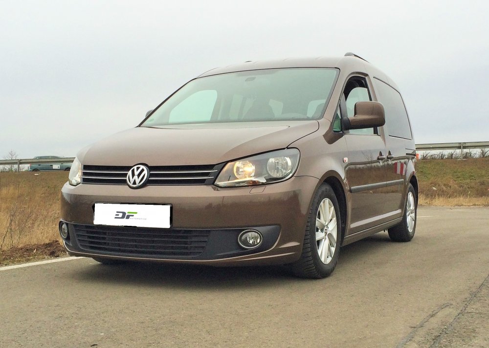 KW Gewindefahrwerk  V1 Inox (Edelstahl Federbeingehäuse) für Volkswagen (VW) Caddy 3 Ø55mm