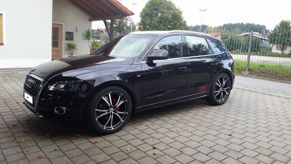 KW Gewindefahrwerk  V2 Inox (mit Zugstufendämpfung) für Audi Q5 I Typ 8R für Fzg. ohne elektr. Dämpferregelung