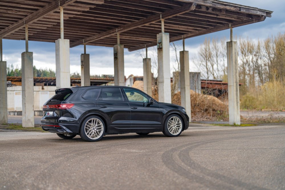 KW Gewindefahrwerk  V3 Inox (mit Druck- & Zugstufendämpfung) für Volkswagen (VW) Touareg III Typ CR ohne DCC, ohne Luftfederung